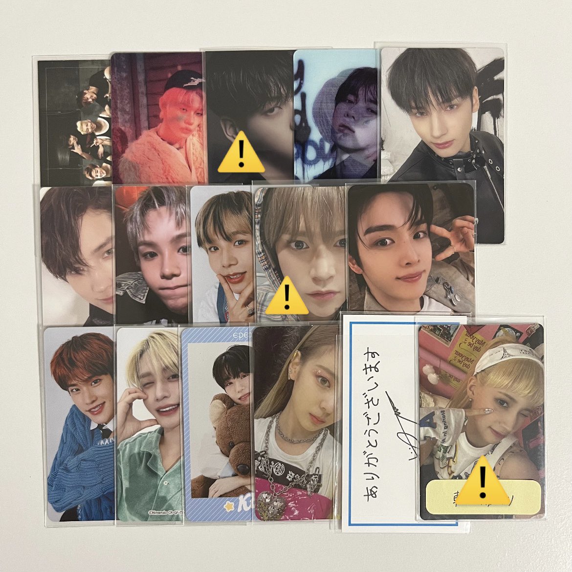 erl8va's tweet photo. nct dream wayv boynextdoor ボイネク ボネクド トレカ 交換 買取
 
求￤チョンロ･ヤンヤントレカ、買取
譲￤画像
 
・郵送希望📮
・⚠️＝難アリ
・複数枚交換優先
 
お気軽にリプお願いいたします🙇🏻‍♀️
 
 #NCT交換  #NCT買取  #WayV交換  #boynextdoor交換  #boynextdoor買取  #RIIZE交換 https://t.co/TtGK4fktST
