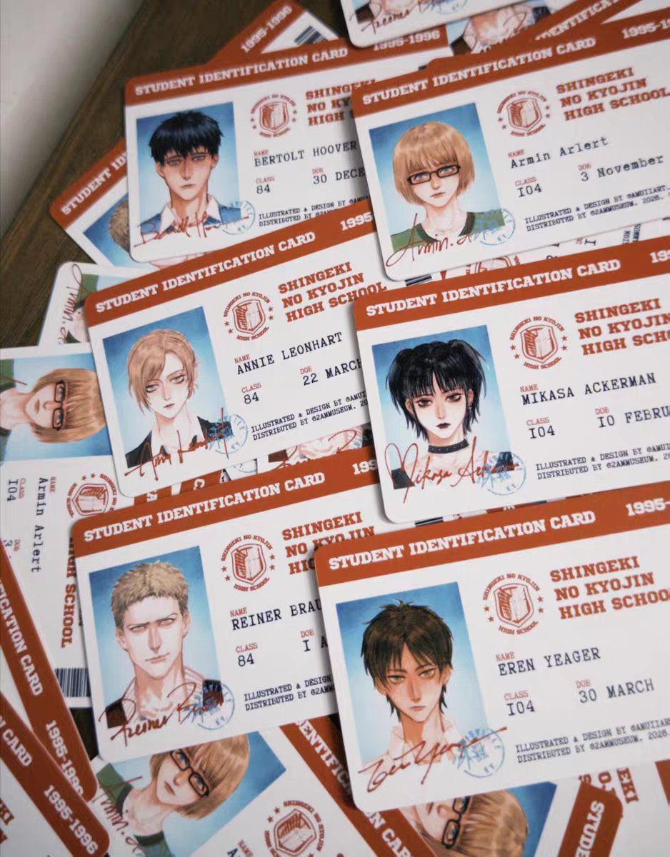 Sunsun__x1's tweet photo. ♡ Pre order Attack on Titan ♡ 

   ㅡ goods by : MOVING FORWARD
⊹   บัตร+โพลาลอย+รูปถ่าย4ใบ
⊹   เซ็ทละ 160 บาท/ต่อตัวละคร

⿻  ปิดรับวันที่ 08/08 17:00 

สอบถามทัก dm ได้เลยครับบ
#ตลาดนัดไททัน #ตลาดนัดAOT #ตลาดนัดattackontitan https://t.co/oXFeaMkGUU