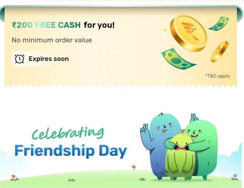 DealBeeOfficial's tweet photo. Bigbasket Giving ₹200 Free Cash for Some Specific Accounts.

Do Check your Accounts! https://t.co/4DywSwkruE