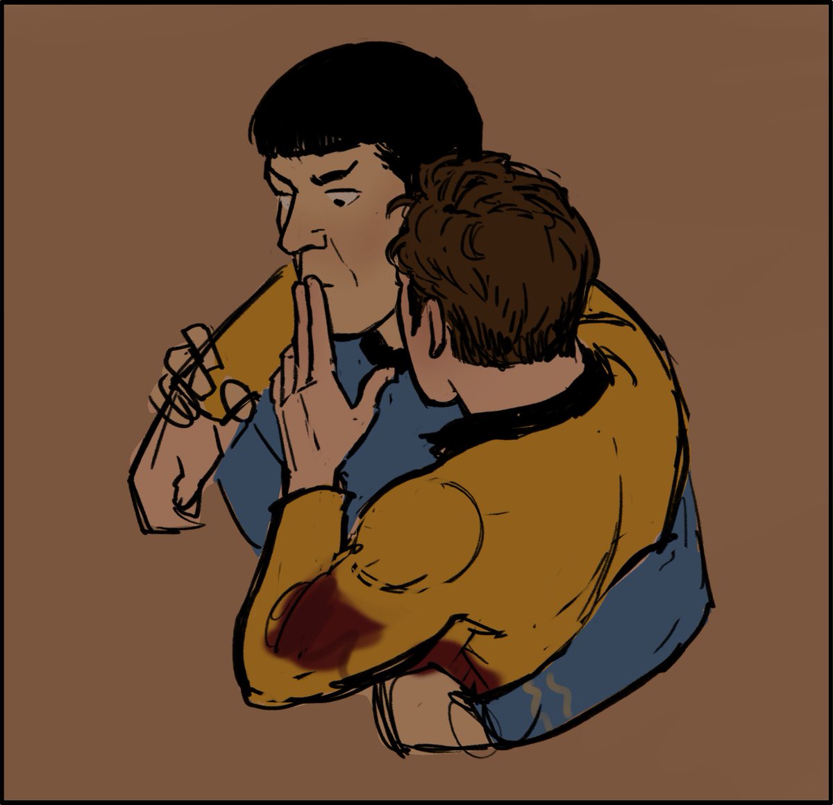 sidetrek2's tweet photo. kirk's a little out of it 1/2 https://t.co/WeSFXd1d3b