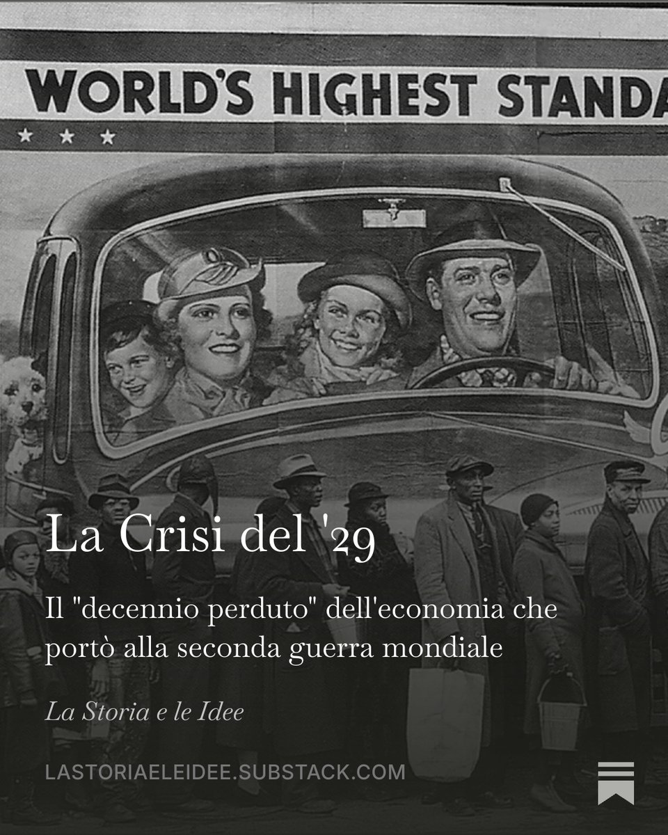 lastoriaeleidee's tweet photo. ...un impero da sfruttare.
Ogni riferimento a fatti e situazioni attuali è ovviamente puramente casuale.
Se volete leggere un articolo sulla crisi del '29 e come cambiò il mondo degli anni '30, vi lascio il link al mio articolo uscito ieri.
https://t.co/1AZwNcZtHV
/7 fine https://t.co/3zcAXLkItv