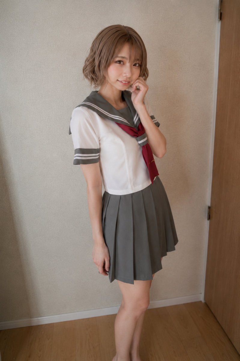 harunax007's tweet photo. この暑さに負けて自宅でコスプレしてるへタレです。ごめんなさい。 #コスサミ #ラブライブサンシャイン #渡辺曜 #コスプレ #宅コス https://t.co/6J72jVMCqw