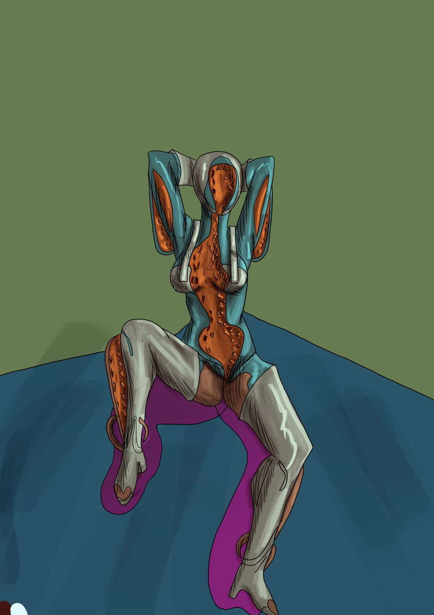 TurulBirdy's tweet photo. @scarletx_jones I like warframe. I dabble with JoJo and metal gear in terms of style. https://t.co/x06OWgeFeJ