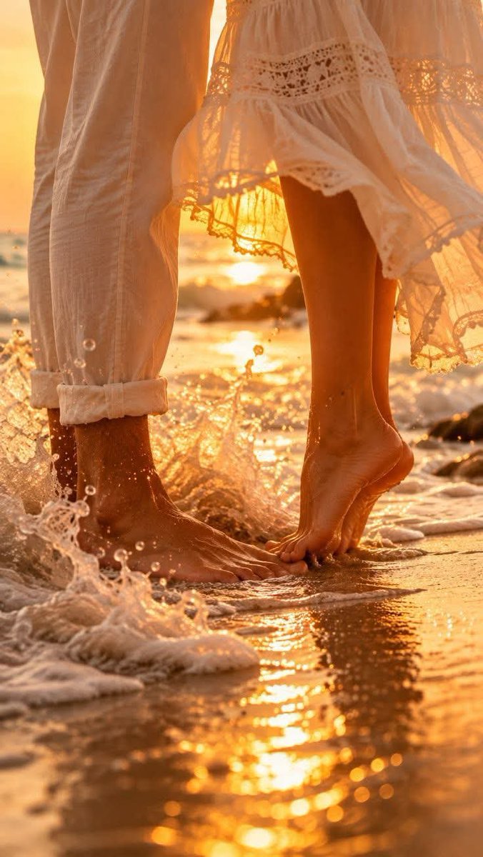 Islah_72's tweet photo. Nos prometimos el tiempo 
en nuestra isla dorada.
El ocaso vive guardado en tus ojos,
la sal permanece intacta en mi piel.
Aún nos quedan besos perdidos cada amanecer. https://t.co/9funtflC1b