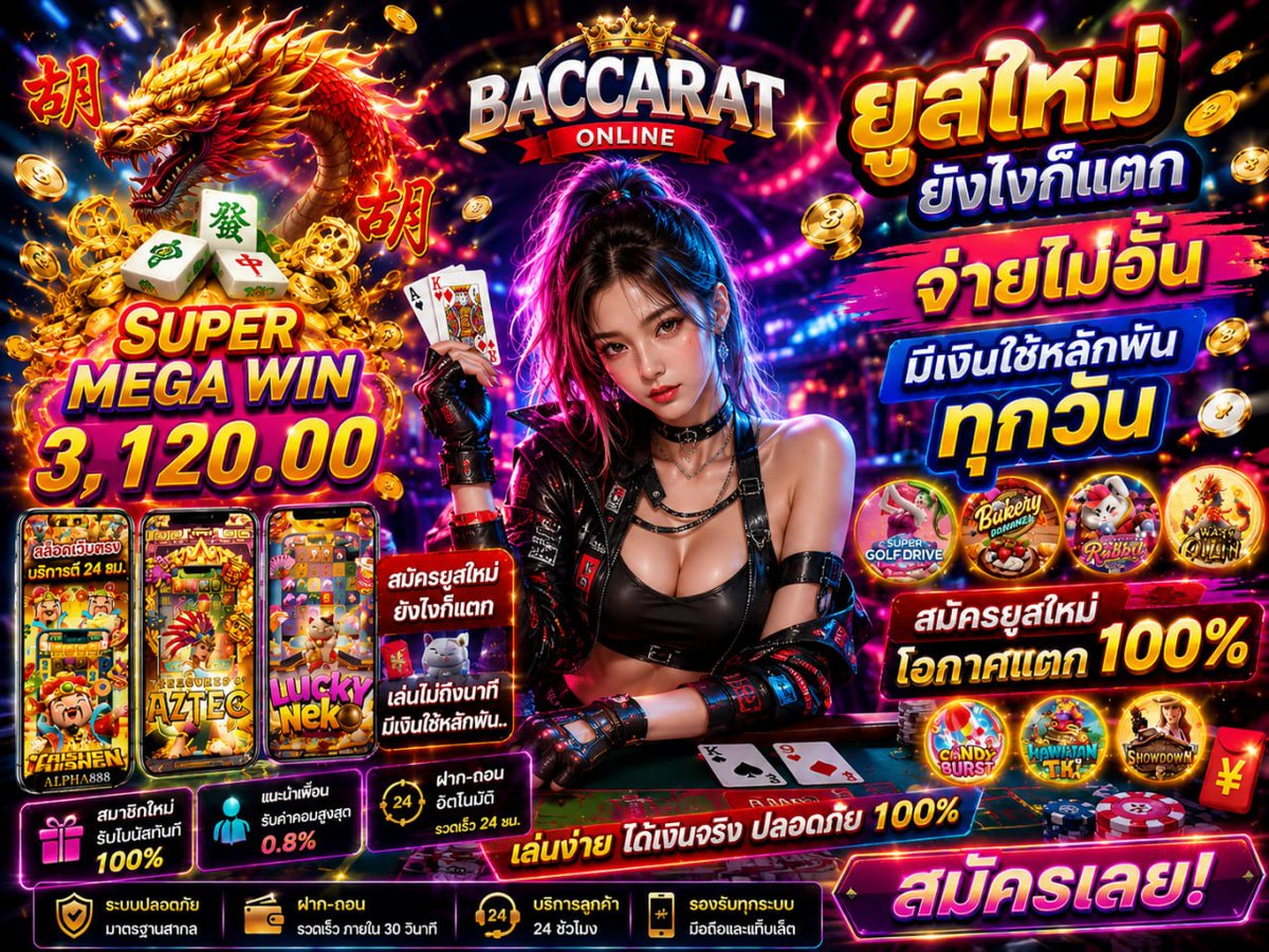 bee4412ac's tweet photo. 🚨ใครหาเว็บเล่นอยู่มาทางนี้เลยจ้าาาา🚨
🎉รวมทุกคาสิโนไว้ที่นี่ที่เดียว
📱ลิ้𝙫ค์สมัのs👉 https://t.co/OxwNgvR3XY
🎉เว็บตรง ระบบเสถียร เล่นไม่สะดุด
🎉ฝาก+ถอน 𝘼𝙪𝙩𝙤 แอดมินดูแล24ชม
#ufa11k #บาคาร่า #สล็อต #ไฮโล #ไพ่แคง #ยิงปลา #เว็บพนันออนไลน์ https://t.co/j4ZKbZKTq0