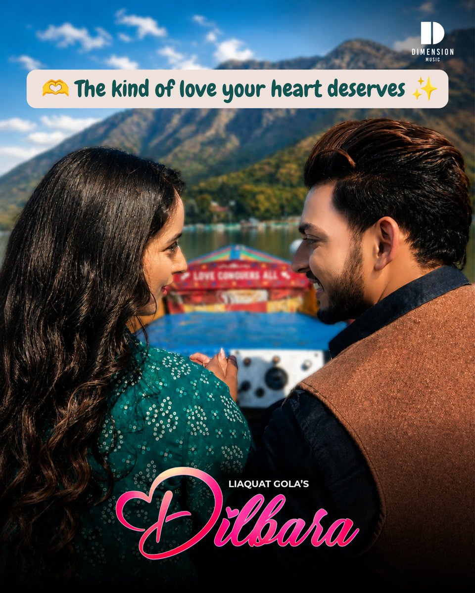 dimensionmusic_'s tweet photo. Fall in love with the love you deserve. 🤍✨
Watch you favourite Dimension Music songs on youtube and share it with someone who makes every melody feel special 🎶❤️
🎶 Barsatein Acchi Lagti hai
🎶 Channa
🎶 Banno re
🎶 Dilbara
#dimensionmusic #lovesong #latestsongs #songlovers https://t.co/OpYDQ6cSu4