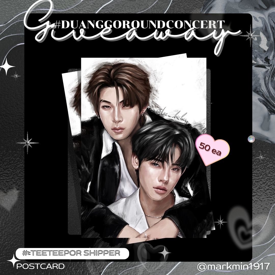 markmin1917's tweet photo. ⋆. 𐙚˚࿔  𝐆𝐢𝐯𝐞𝐚𝐰𝐚𝐲  𝜗𝜚˚⋆

 Duang Go Round Concert˚.🎀༘⋆🐶🐻‍❄️ִֶָ🪽་༘

🗓 15 - 16.08.2026
📌 Impact Arena
⏰️ tba. [จะเเจ้งจุดรับอีกทีเมื่อถึง]

มารับกันเยอะๆนะคะมัมมม૮₍˃̵֊ ˂̵ ₎ა

#DuangGoRoundConcert
#เจอด้วงที่อิมแพคนะเธอ
#ด้วงกับเธอSeries
#DuangWithYouSeries https://t.co/D9AtMtVl9a