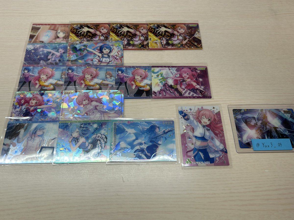 Yux3_05's tweet photo. 【交換＆買取】  プロセカ ウエハース

譲  画像1〜5
求  画像6の青柳冬弥  150円＋送料

🩵…目立ちませんが少し汚れあり
お声掛けの前にファンミ必読。
郵送での希望です。
検索からでもお気軽にお声掛けください。 https://t.co/6hhwsZZgVJ