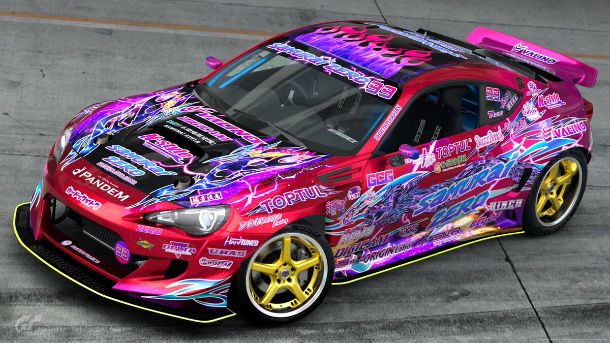 SMRI_Zero_mozu's tweet photo. 自分でデカール作り出すと止まらん。

#侍零 #GT7 https://t.co/qz2PCfd2pn