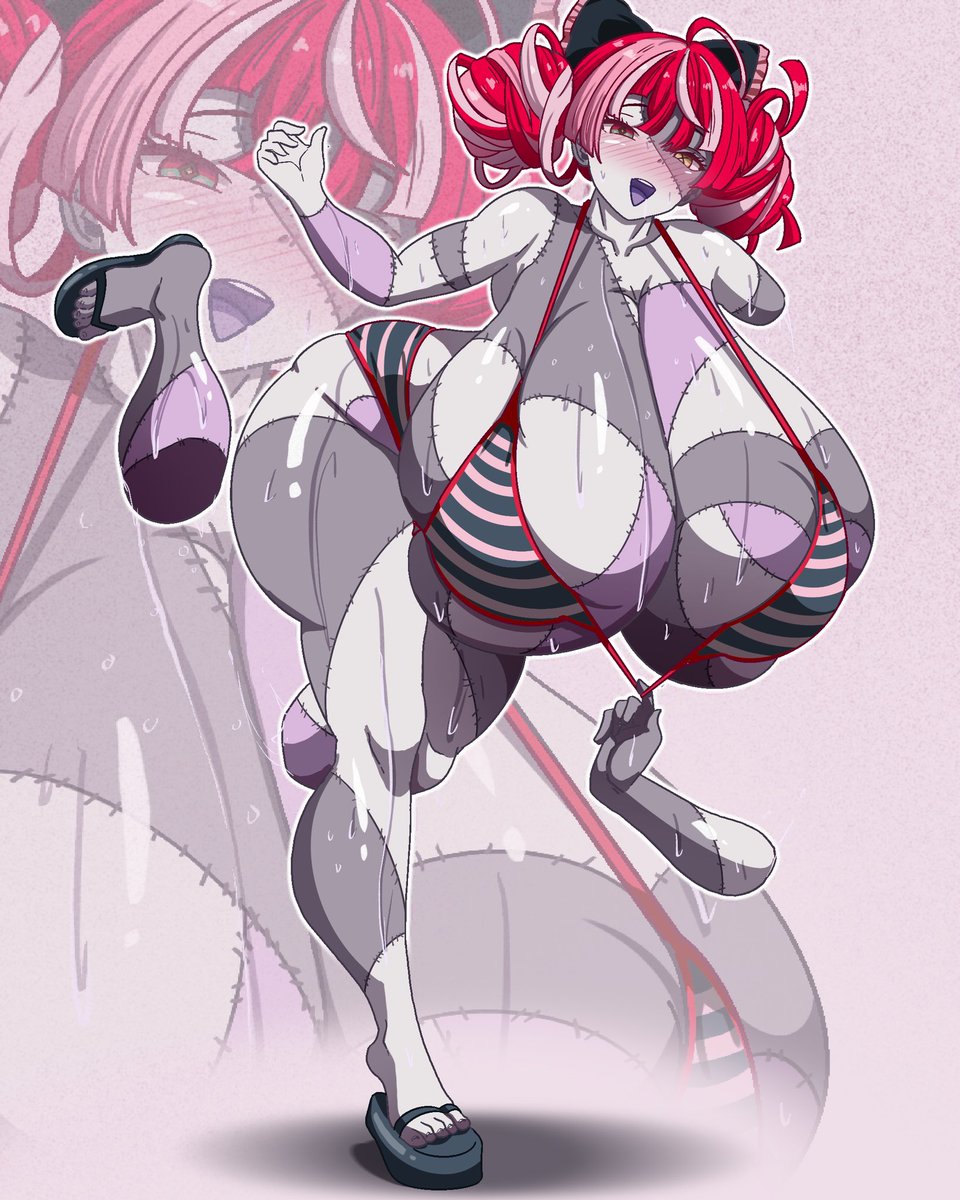 PwNziJfhlnoA7Lw's tweet photo. オリーの水着姿♡
クレイジーサイズのオッパイを移植♡ https://t.co/zypUUEELCd