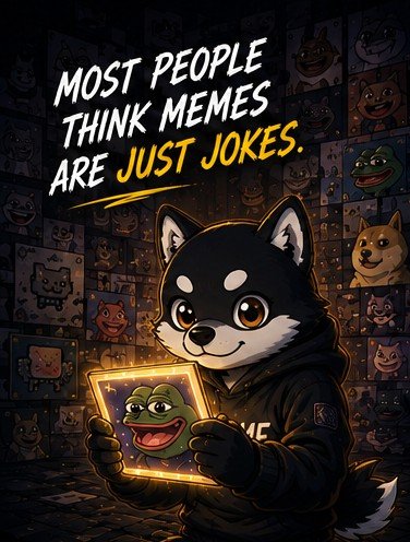 Weaverherself's tweet photo. Most people think memes are just jokes.

They're not.

Memes are how the internet remembers.

Every image, every inside joke, every viral moment becomes part of our digital culture.

That's worth protecting.

🧵👇 https://t.co/JIMZmKjNVY