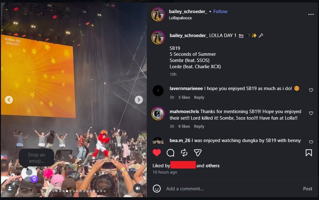 Trasherof08's tweet photo. You know ano ang mas kilig? Ung hindi mo inaasahan na manonood sayo mga casuals at makikisabay pa sa kanta. 🤭 Ganyan ang totoong hatak sa crowd. 🤭 hindi ung numbers lang pinakita nyo tapos wala man lang jan papuri sa mga tao na nakakita BAHAHAHHAHAHAHAH 

Oh SB19 you’ll always be relevant and your talent will forever steal the show 🤭 

#SB19 @SB19Official