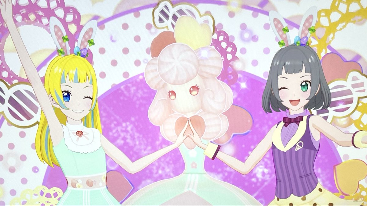 ra_ra_ra_alice's tweet photo. 🍀はるこちゃんと バニーの日🐰🍀

懐かしい画像を何度でも載せるの会🤭

💎国宝的オン眉 (@aikatsuharuko )💎 https://t.co/7f4EzjXsIK