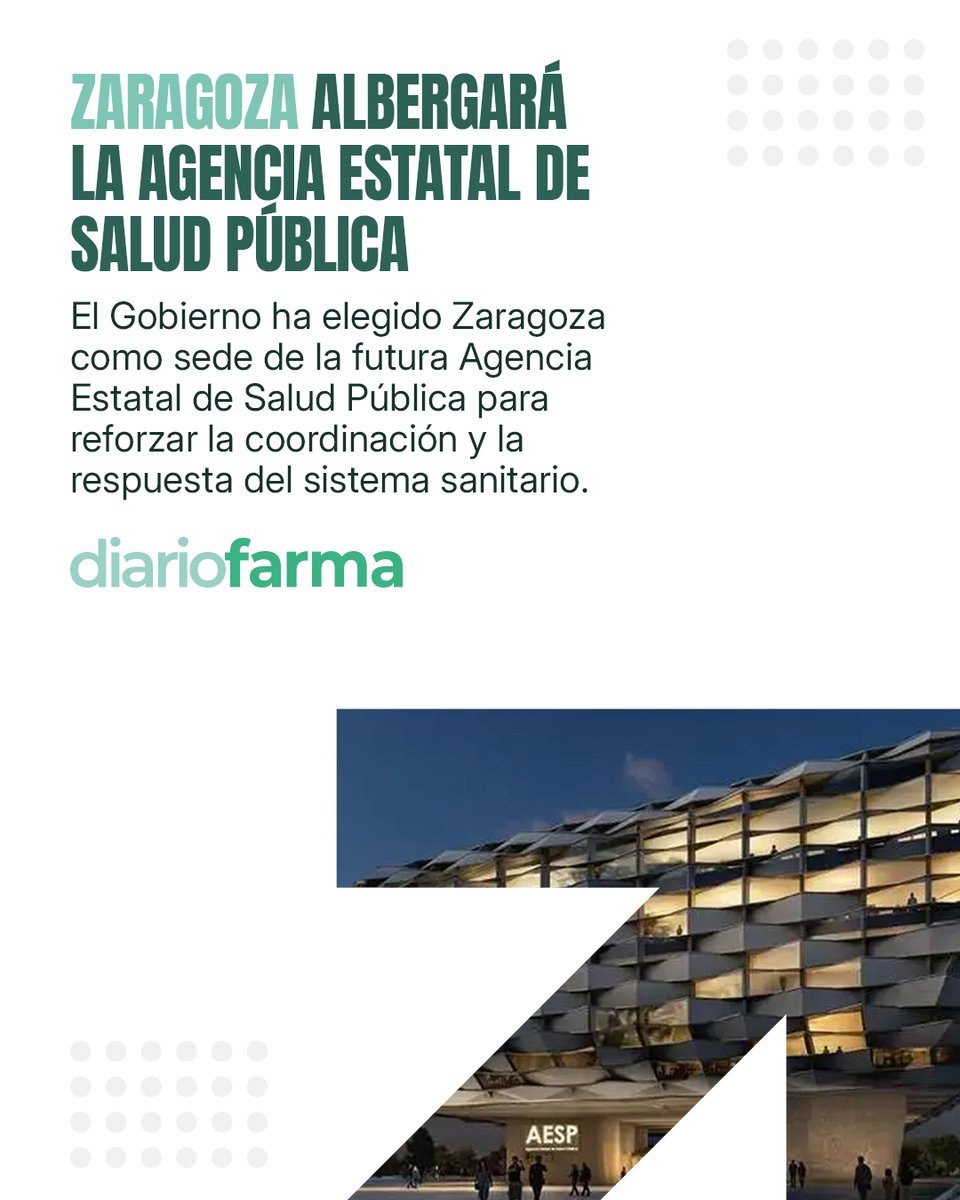 cesif_ES's tweet photo. #NoticiasDelSector

🏥 Zaragoza será la sede de la Agencia Estatal de Salud Pública (Diariofarma)

🤖 La IA transformará el futuro de la vacunación (El Globalfarma)

🇪🇺 La AEMPS adapta su estrategia al nuevo sistema europeo (ConSalud)

👉 https://t.co/FodXPBoa6Z

#Cesif https://t.co/S5MvFFTAOx
