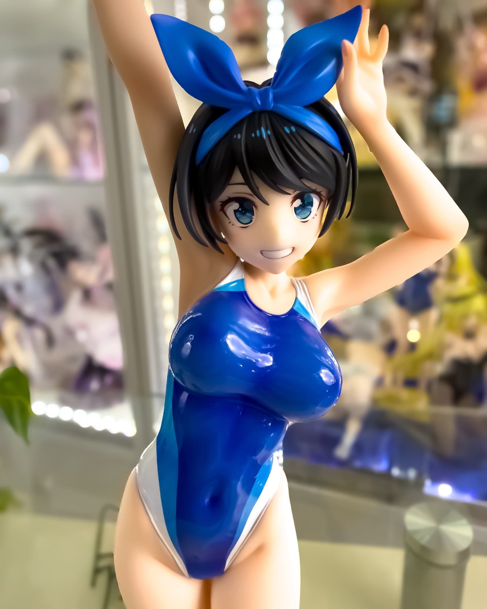 スイムスーツシルエット 彼女、お借りします 更科瑠夏 競泳水着Ver. 他