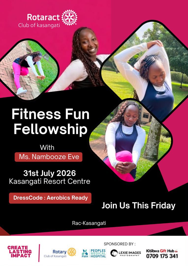 Preciousgl28392's tweet photo. WE DID IT, FITNESS FUN FELLOWSHIP WITH ROTRACT CLUB KASANGATI BY COACH EVA

I honestly want to keep going back again and again, thanks for showing me Love,care ,see you again 
  Good bless you always 🙏 
@rotractclunkampala
#rotractclubkampala
#uganda
#kampala 
#exercise https://t.co/iyxlzvUn8i