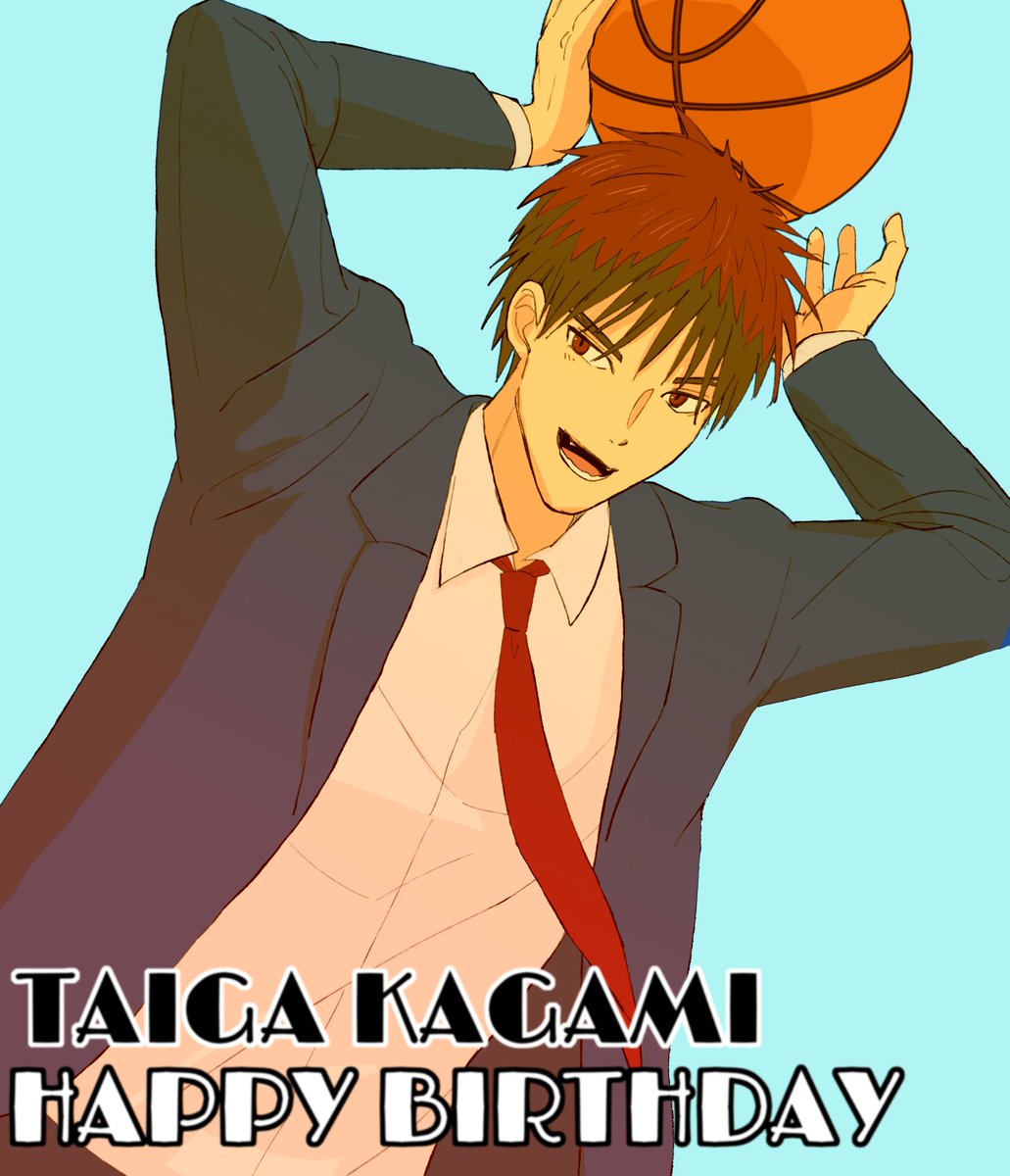 ladybird89_k's tweet photo. 火神くんお誕生日おめでとうございます！
#火神大我誕生祭2026
#火神大我生誕祭2026
15thのアニバで衣装を早々に脱いでしまってバスケしてそうな君が好きです https://t.co/f0OBwhEGLr
