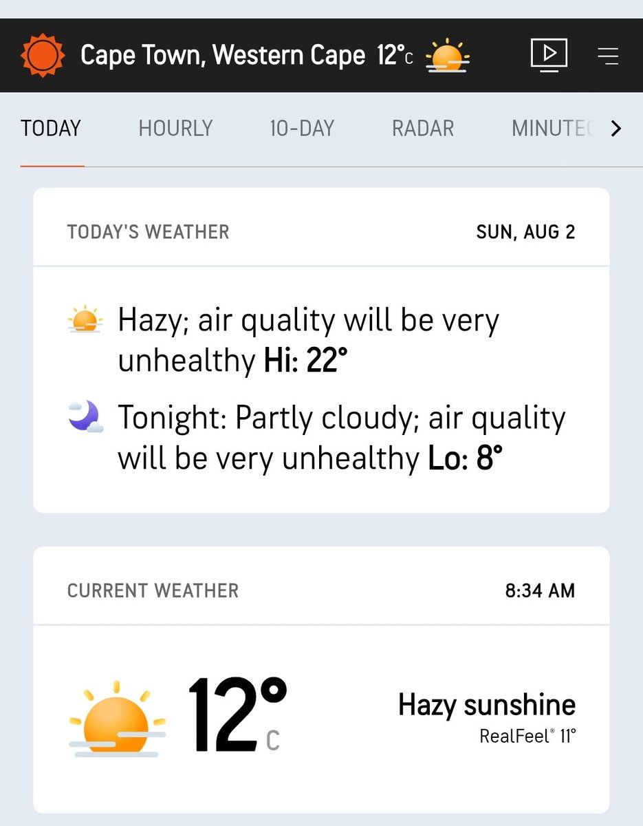 GuyMcDonald's tweet photo. Is there any way we can penalise these miscreants @CityofCT ? Maybe this is why @accuweather reckons our air quality is so "Unhealthy"!? 😳 https://t.co/azM1TRyHm6