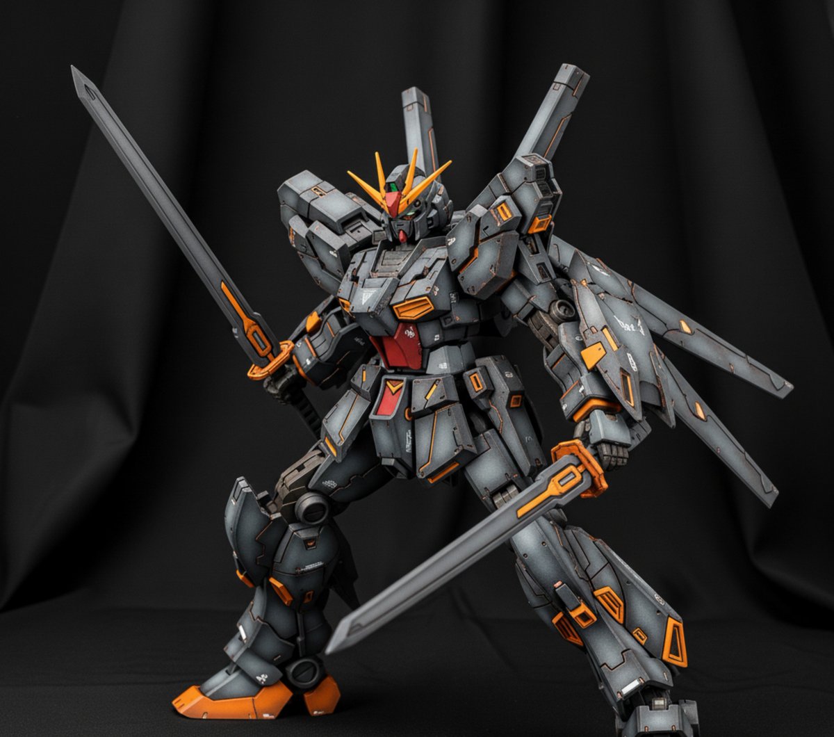 puramodiary's tweet photo. コロナ感染の時に作ったガンプラ改造 https://t.co/VN933LxOVC