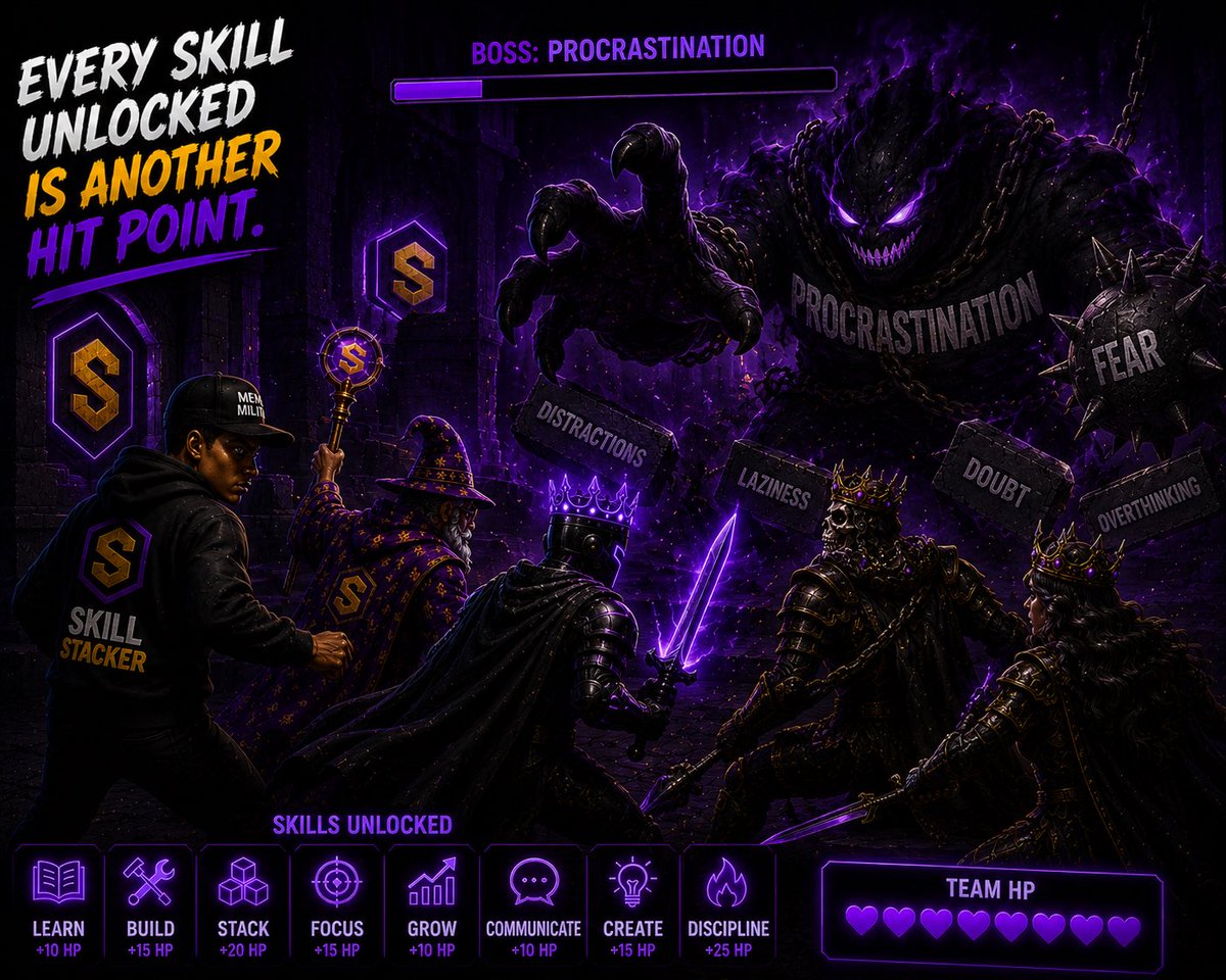 Timipheny15's tweet photo. @TheMrAbundant @TimileyinJ41232 @skillstkr @MemeMilitiaNFT @stkrnews @stkrgames @bossdonnft @RRMemeMilitia Stay active, keep learning, and keep stacking.

$STKR 🚀💜

@TheMrAbundant @skillstkr @big_gy_small @samworldonchain @crown_starjd @stkrnews @AdrianBoysel @timyyoungweb3 @otspiccy @Web3Guy_Tkay https://t.co/gMOBH8pXsL