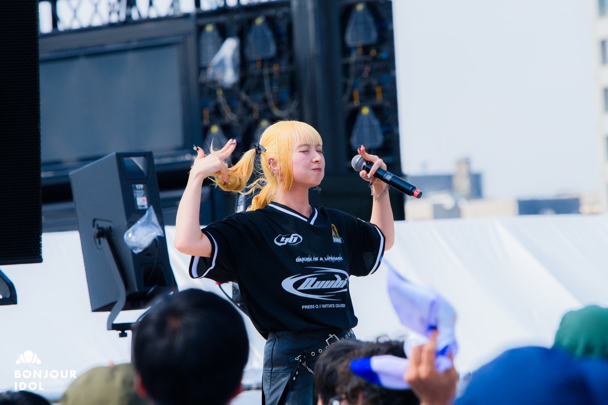bonjour_idol's tweet photo. 【#TIF2026 - Sunday】

Quubi rocked UKISHIMA STAGE, making the most of this stage's unique circular shape for a 360 degrees idol experience ⚡️

@quubi_o  @TIP_TIF_staff
#Quubi #BonjourIdol https://t.co/EdJhwKf0nb
