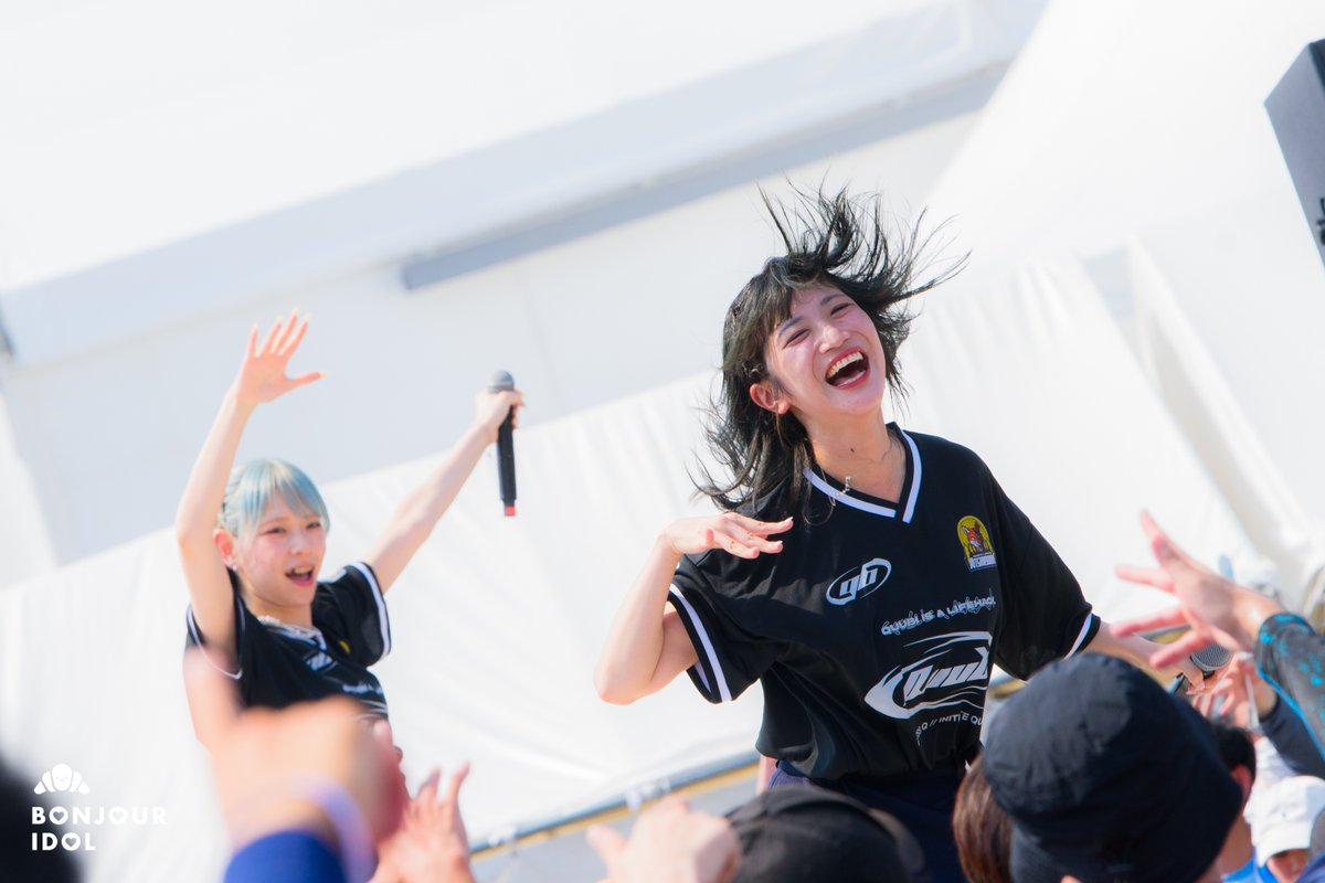 bonjour_idol's tweet photo. 【#TIF2026 - Sunday】

Quubi rocked UKISHIMA STAGE, making the most of this stage's unique circular shape for a 360 degrees idol experience ⚡️

@quubi_o  @TIP_TIF_staff
#Quubi #BonjourIdol https://t.co/EdJhwKf0nb