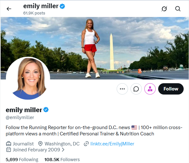 MAGAts_Exposed's tweet photo. Meet MAGAt "journalist" Emily Miller (@emilymiller), the former OAN correspondent who built her entire brand on a terrifying "home invasion" story that turned out to be pure fiction.
On cable news and in NRA videos, Miller claimed she faced down a violent intruder and a mob of 15 men in her driveway to promote her book Emily Gets Her Gun. But the actual police report exposed the lie: she simply left her door unlocked, and someone swiped her purse off the kitchen counter. There was no confrontation and no mob. Tellingly, Miller abruptly stopped cooperating with the police the second detectives started poking holes in her narrative and her story began to unravel.
When her blatant exaggerations were exposed, she found a perfect home at One America News Network (OANN) as their senior political correspondent. At OAN, a network built on hyper-partisan rhetoric, Miller’s brand of manufactured fear fit right in—proving that for her, a cinematic lie was always preferred over the mundane truth.
https://t.co/XgC2kjI9uf