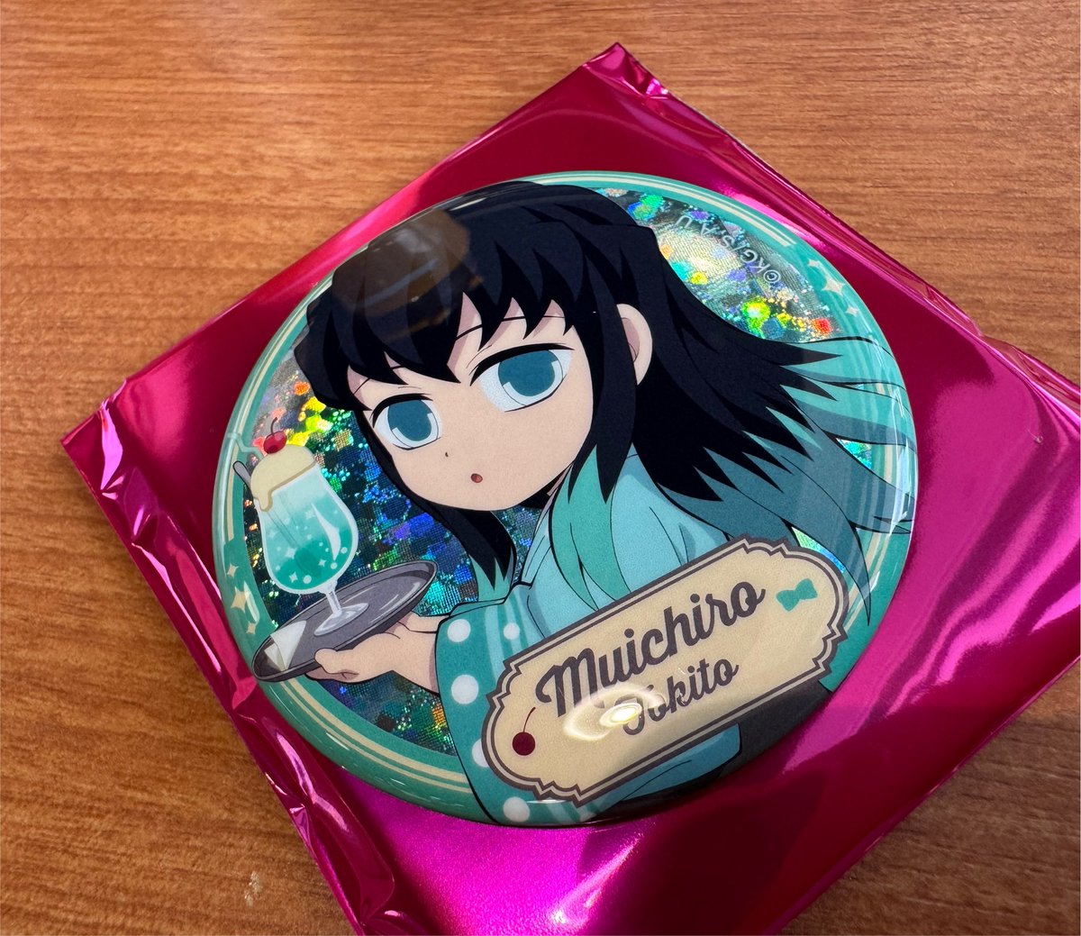 PokeTrain299's tweet photo. 【交換希望】
鬼滅TOGO岡崎アピタ

同種缶��ッジ(クリームソーダ)
🟩譲：無一郎(写真のもの1)
🟣求：しのぶ

★現地交換のみ可能です
(16:30までおります

是非お声がけください https://t.co/zucMBoNGaG