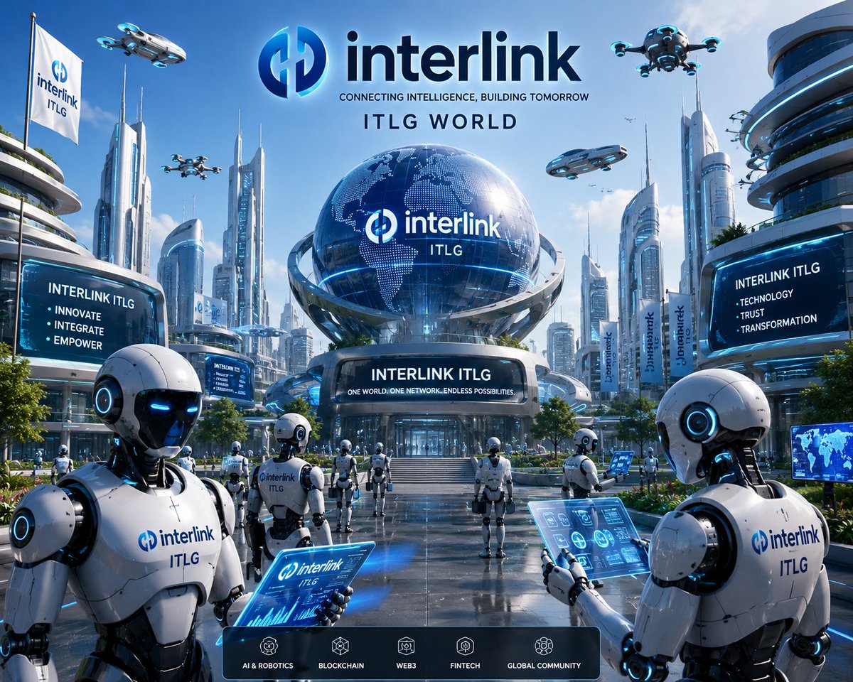 Danliti494510's tweet photo. > Welcome to Interlink ITLG Worldβwhere AI, Blockchain, Web3, and FinTech come together to build a smarter, more connected future. Innovation starts today. ππ #InterlinkITLG #AI #Blockchain #Web3 #FinTech #Innovation #FutureTech https://t.co/pIEAYJseXG