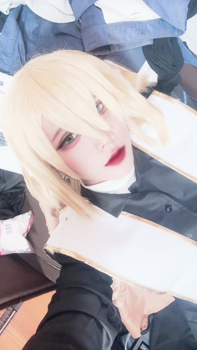 Syahu9's tweet photo. ウィッグ上手く行った！
あ、キルシュです https://t.co/F4aqZfZqno