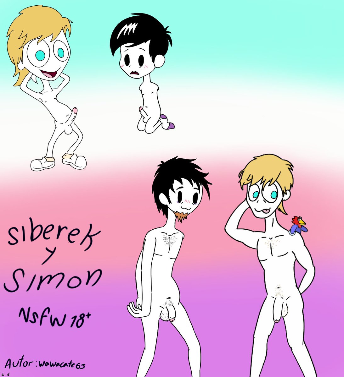 Wawacate65's tweet photo. Algunos dibujos fan art  nsfw que hice de siberek, literal soy el primero en hacerle rule a estos 2 personajes 
#siberek #nsfw #rule34 #XD https://t.co/zInl7hVf1Q