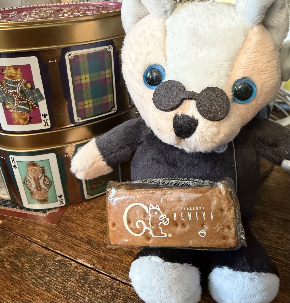 ym72245206's tweet photo. 地元のデパートで🐿買えた🥳ので今日のおやつ🍪☕️💕
133kcal！😇 https://t.co/LkfisTYaYx