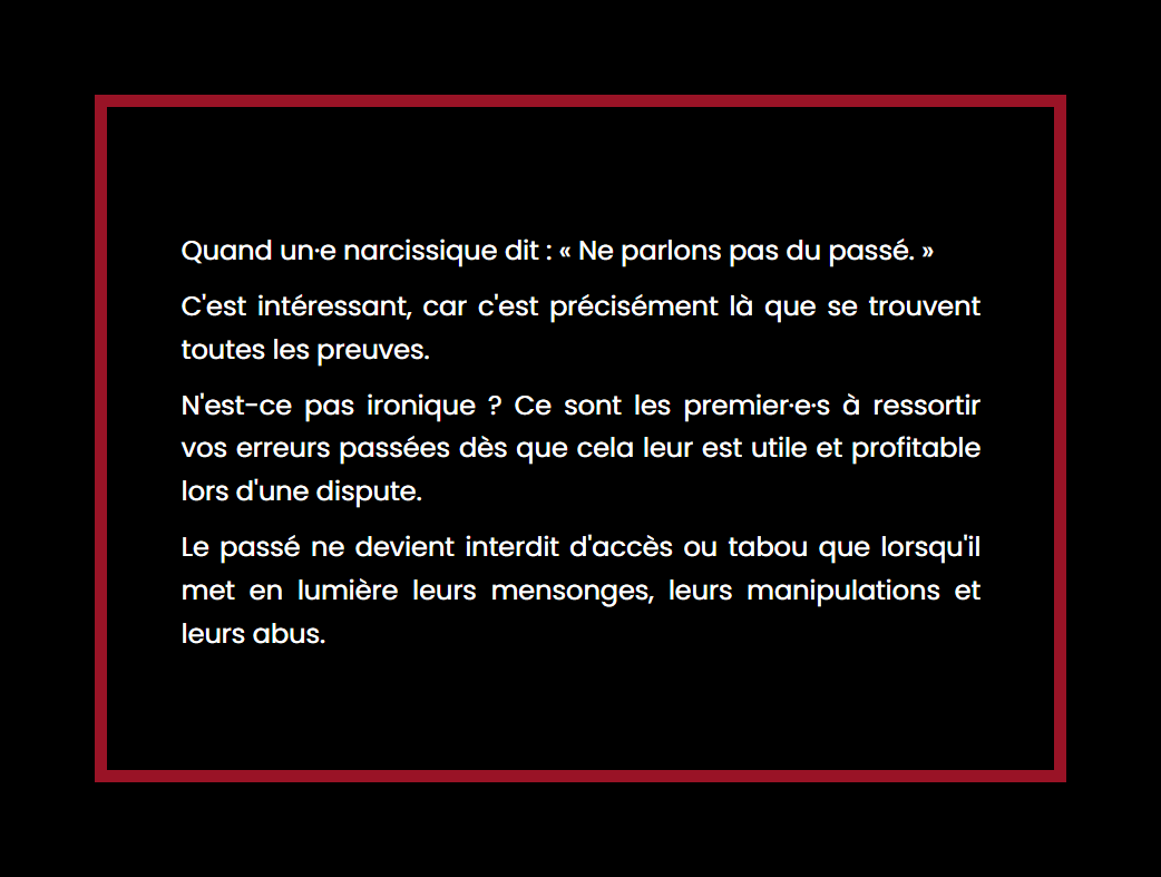 hiatusse's tweet photo. Nota Bene 
#Narcissisme #Narcissiste #Maltraitances #Abus #Manipulations #Intimidations #Tyrannie #ViolencePsychologique #ToxicPeople https://t.co/ASOgDw7Etv