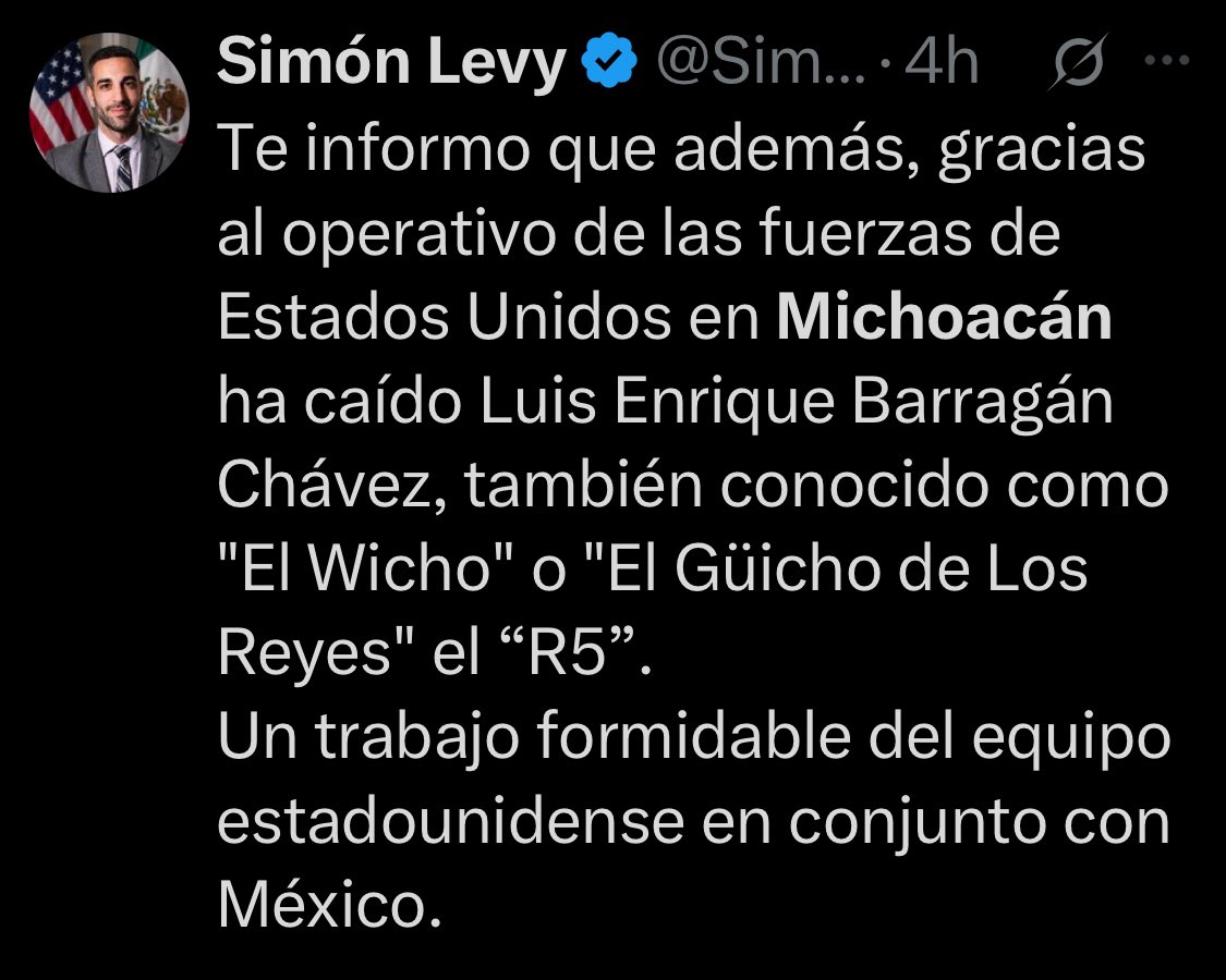 cervsp's tweet photo. @OHarfuch @Defensamx1 🫰🏻👌🫶 https://t.co/UcvmV8EQro