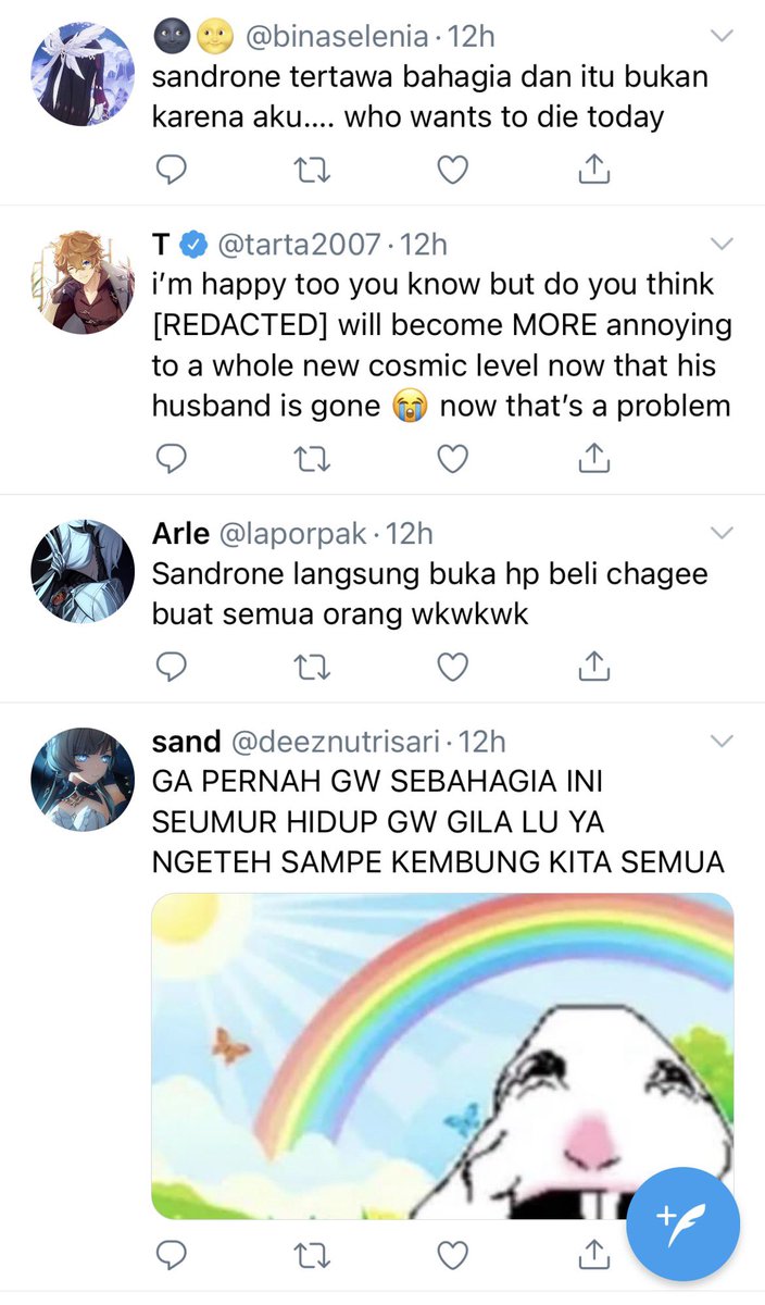 bawangbomgay's tweet photo. genshin fatui bergosip au lagi di mana dottore dimutasi, semua hepi (kecuali si bini)

#sandbina #dottolone seperti biasa https://t.co/yhZk5cgYjp