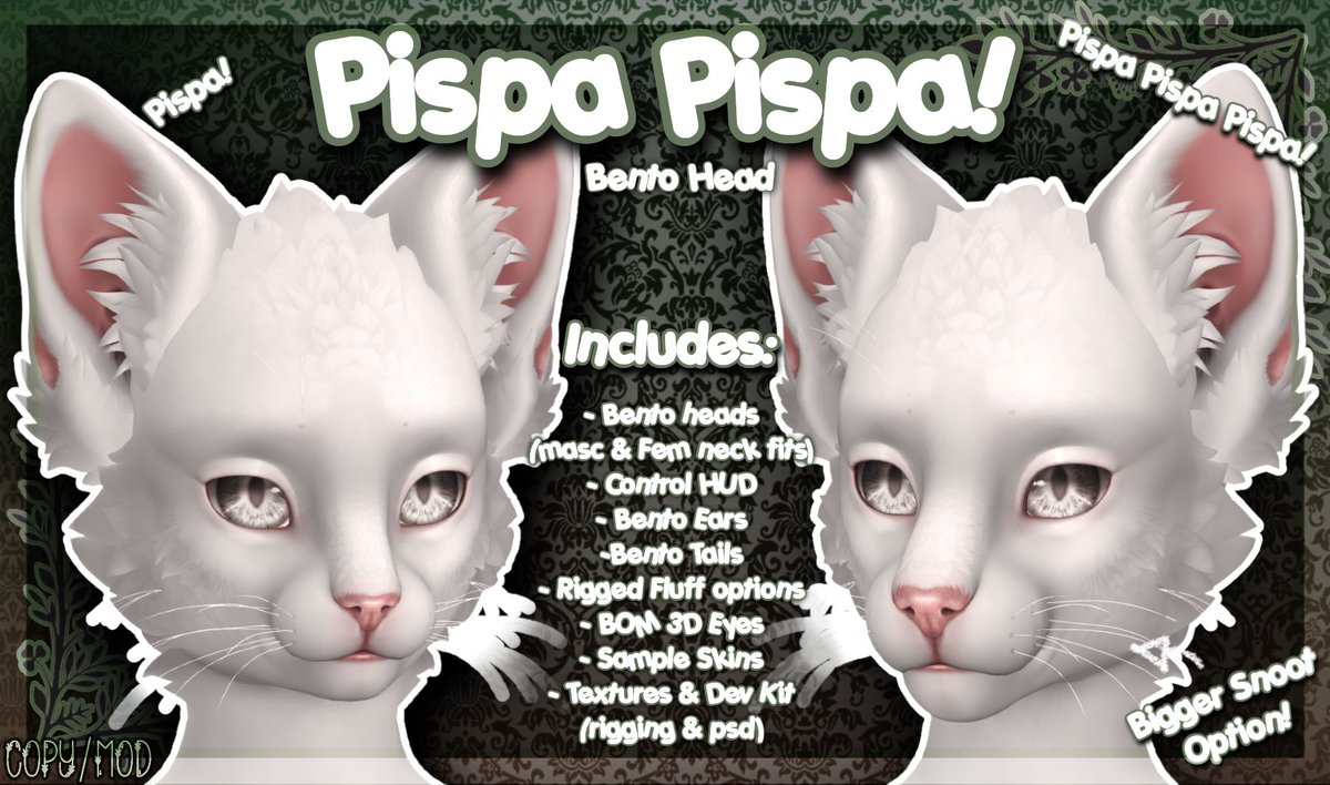 frettchenhausSL's tweet photo. Coming to @Abnormal_Event on the 7th!

[FH] PispaPispa!

#secondlife https://t.co/LY6ze2twP4