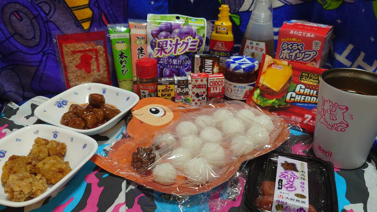 390chaya's tweet photo. さぁ🍙パーティーをしようか‼️
16時からです🫶
からあげを普通に食べたい… https://t.co/y1WPijp8H3