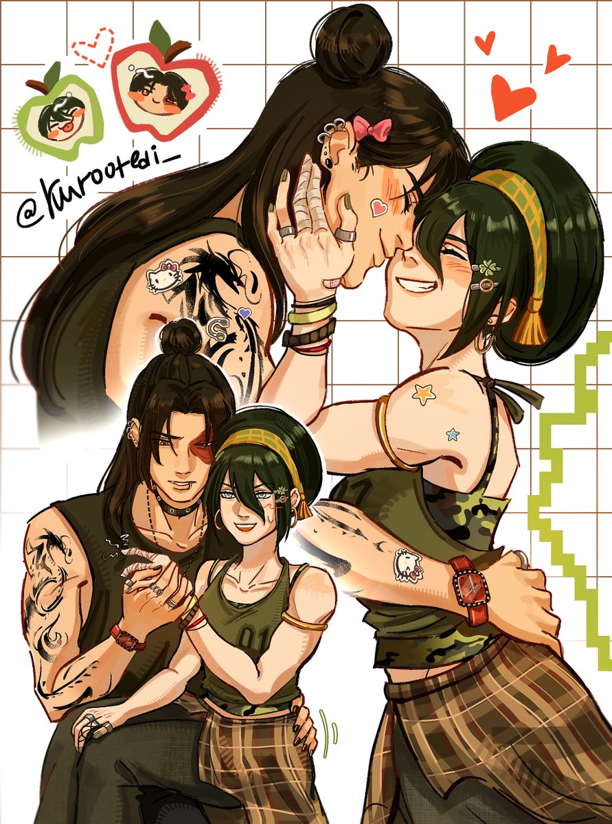 kurootedi_'s tweet photo. Modern AU 🍎🍏 #atla #zutoph https://t.co/q9TSE4dUBw
