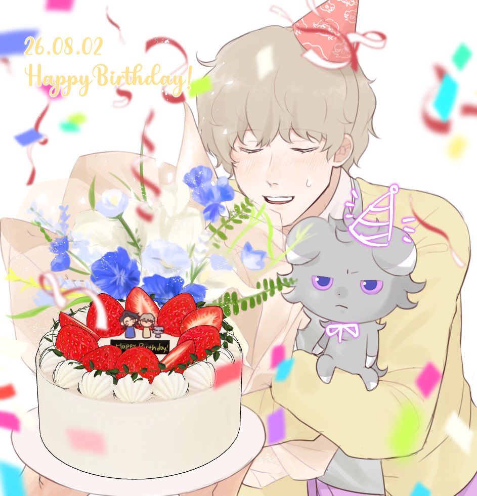 stealsCham_'s tweet photo. @Mulleongpeach 🎂 https://t.co/wAf1jEs7X0