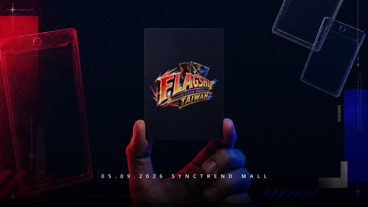 flagshiptcg's tweet photo. Collectors know the feeling:
Nothing has been revealed, 
but you’re already waiting for it.

FLAGSHIP
Coming soon. https://t.co/aaO9XLPNIN