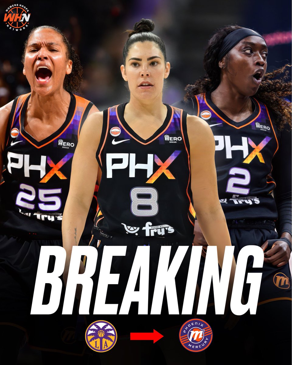 WomensHoops_USA's tweet photo. BREAKING: The LA Sparks are TRADING Kelsey Plum to the Phoenix Mercury for Monique Akoa Makani, a ‘27 First-round pick &amp; a ‘28 Second-round pick.

WOW. https://t.co/Pq1twK3KAQ