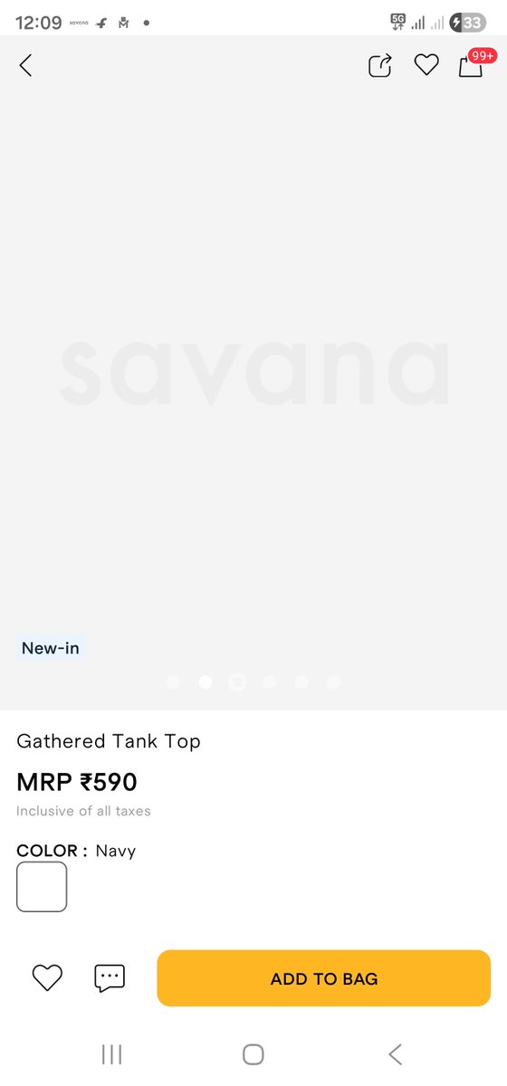not_frm_friends's tweet photo. @savanagloba
Opened @savanaglobal to shop.
Got:
🚫 Blank product images
🔁 Same 5 items on repeat, forever
That's not an app, that's a broken slot machine.
Fix your feed before you lose more shoppers to the "back" button 💀
#TechBug #UXFail #EcommerceFaill https://t.co/lQKiUqeI3n