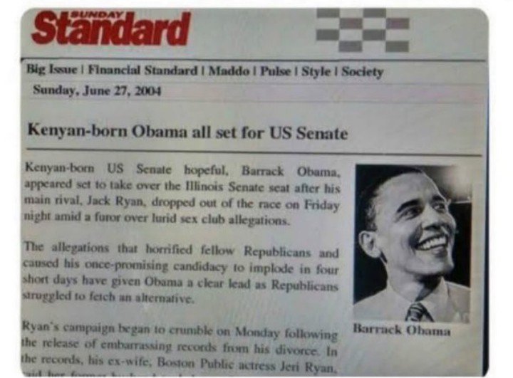 Lenny_knowsalot's tweet photo. @yahweh83enigma That's okay, they don't believe he was the first Kenyan-born Senator either. 
And the World's Media just forgot about all the articles they published about him 😕 https://t.co/PPsk8foK42