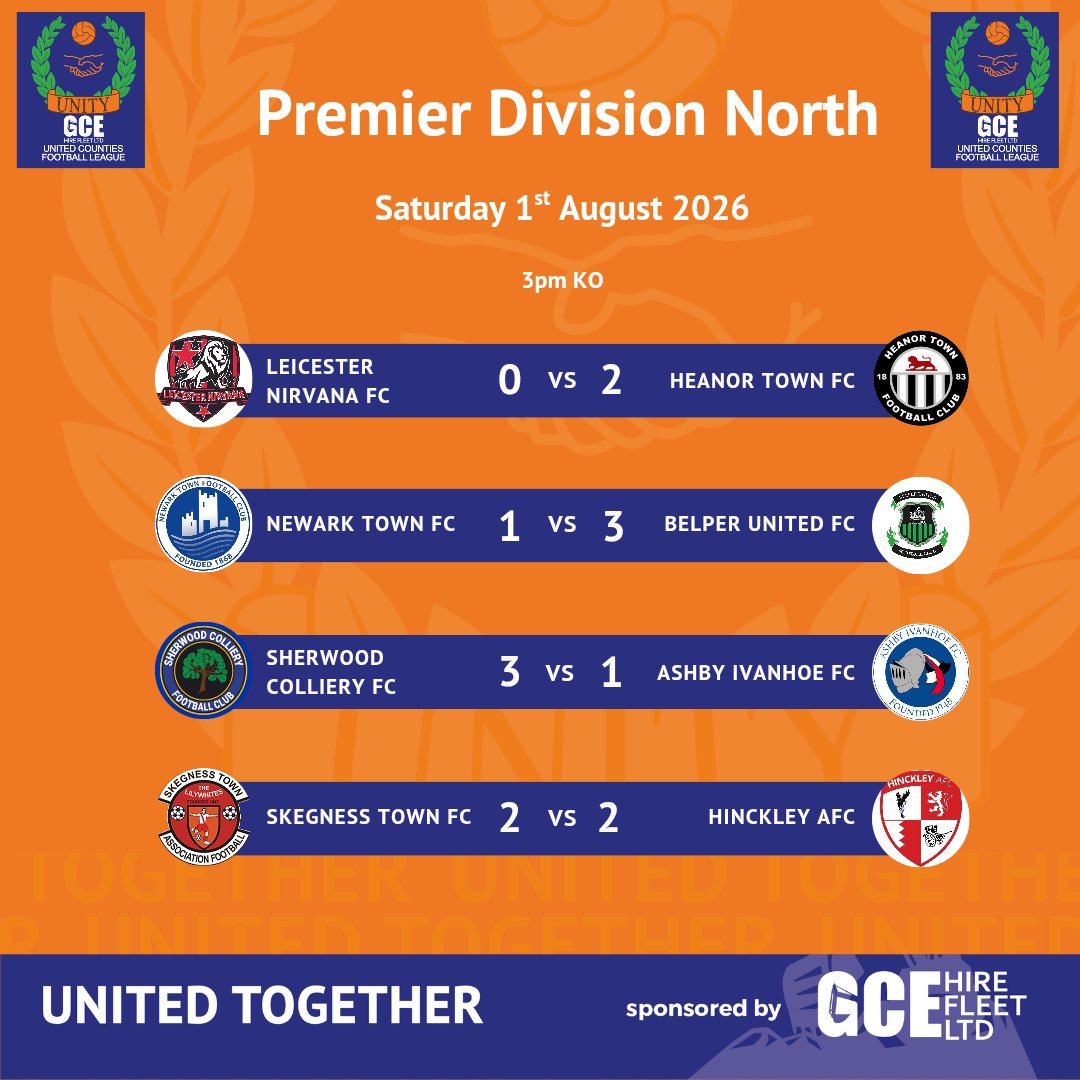 utdcos's tweet photo. Here are yesterday's Premier Division North Results ⬇️

 @GCEHireFleet https://t.co/LY2qdwTo4Z