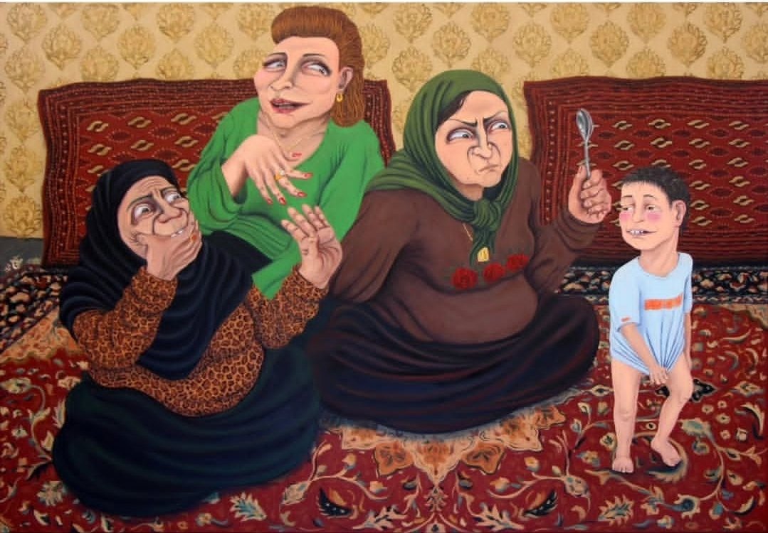 parvinsoheili's tweet photo. از کارهای مهرنوش بادپر.
"این آثار از تاریک‌ترین روزهای زندگی‌ام یعنی دوران کودکی نشئت گرفته است که فکر می‌کنم بین افراد دهه‌ی شصت در ایران این تجربه مشترک باشد." https://t.co/bgXsegPpRq