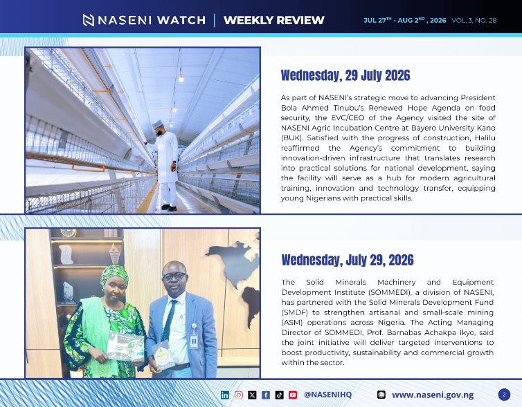 NASENIHQ's tweet photo. #ANewNASENI #NASENIWatch #WeeklyReview #Science #InfinitePossibilities #Technology #Engineering #Innovation https://t.co/eUZpgz3M39