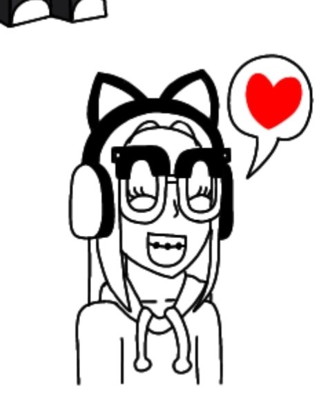 james21552461's tweet photo. Posh898989 is a new friend in the Roblox game! She's a nerd and wears braces. And this is Posh's pet, Cocoa, it's a cat. #Roblox #Robloxfanart #robloxart https://t.co/ZAAP7hYq0O