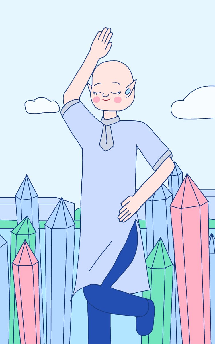 lee820466's tweet photo. Dallala Alien Exercise At Katulampa Lake

#drawing #digitaldrawing #fanart #artwork #cute #alien #crystal https://t.co/h40BIPc4lG