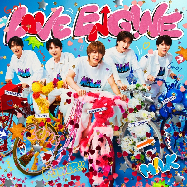 TOWER_Shinjuku's tweet photo. 【#MILK】

9月16日1stミニアルバム『LOVE ENG!NE』
発売決定🩷💛💙🤍❤️
予約受付中✨

商品詳細➡https://t.co/Mrpm8pdwmV
新宿店受け取りもお選びいただけます🙆

･･･
M!LK…否、牛乳。
『「ミニアルバム」という言葉は控えて頂きたい。我々には「小音楽集」という美しい母国語があるのだから』 https://t.co/oGt48Ev4cc