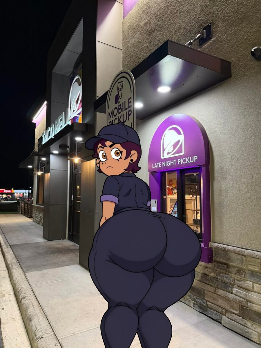 A_Wannabe_Witch's tweet photo. ⠀⠀  

⠀⠀  𝐏𝐎𝐕: You found Luz at your local Taco Bell ⠀

“ For the last time, I can't keep giving you free food. My manger was on my ass for that last time. ”

⠀⠀⠀⠀⠀ https://t.co/zJX1wSsSiD
